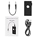 Apsung 4.1 Transmitter Receiver, Pair 2 at Once, Mini Wireless Portable 3.5mm Audio Device for Car Stereo iPhone, MP3, CD Player, TV PC Laptop Headphones Earphones