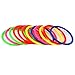 SAVITA Bachelorette Party Games, Dick Head Hoopla Novelty Hen Party Supplies Girls Night Out Game Toss Ring Party Accessories (2 Hooplas & 12 Neon Hoops)