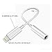 Headphone Adapter (2 Pack) to 3.5mm earbuds Jack apple Adapter Earphone for iPhone X 8 7 Plus Lightning Connection Converter - White (white)