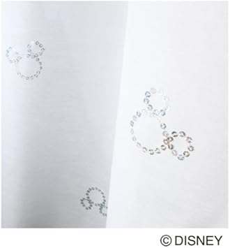 Amazon デザインレースカーテン 洗える ディズニー ミッキー キラキラ 既製サイズ 幅100x丈133cm M 1059 ウォッシャブル スミノエ レースカーテン