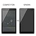 SPARIN Tempered Glass for All-New Fire 7 Kids Edition Tablet (7th Gen, 2017 Release) with Bubble Free/Scratch Resistant/HD Clear