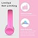 New! LilGadgets Connect+ Style Kids Premium Volume Limited Wired Headphones with SharePort (Children, Toddlers) – Pinkthumb 4