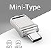 RAOYI 64GB USB 3.0 Type C Dual OTG Flash Drive USB C Thumb Drive Memory Stick for USB-C Smartphones,New MacBook & Tablets,Samsung Galaxy S8, S8 Plus, Note 8, LG G6, V30, Google Pixel XL Silver