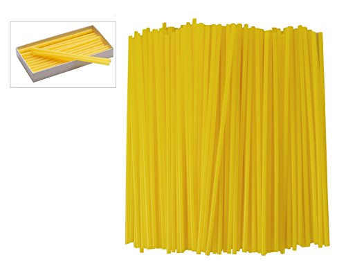 8 oz Box of Yellow Sprue Wax 8 Gauge 3.25 mm Jewelry Pattern Making Investment Wax