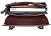 Banuce Vintage Pu Leather Tote Briefcase Shoulder Messenger Bag