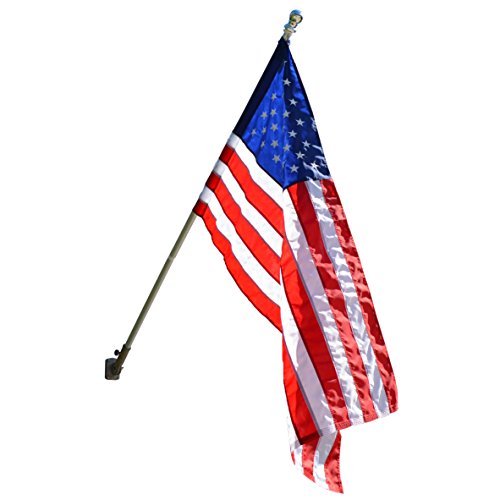 Valley-Forge-Flag-25-x-4-Foot-Nylon-US-American-Flag-Kit-with-5-Foot-Aluminum-Spinning-Pole-and-Bracket