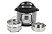 Chiboz Cookware 3 Qt Mini Stackable Steamer Insert Pans with Sling Handle compatible with Instant Pot 3 Quart