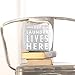 Pavilion Gift Company 72193 Our Laundry Lives Here Door Stopper, 5 x 6