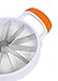 Internet’s Best Melon Slicer - 12 Slices - Large - Cutter Wedges Cantaloupe Fruit Corer - Comfort Grips