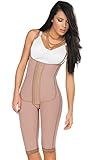 DPrada 11047 Fajas para Adelgazar Postparto Post Surgery Compression Garments - Cocoa-Optic - M
