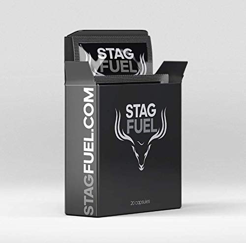 Male Enhancement by Stag Fuel – Stress Reduction, Erection Pills, Penis Enlargement – A Proven Supplement for Improving Sexual Experiences – 10 On The Go Packages