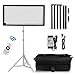 FOSITAN FL-1x2 2nd Gen Portable Rollable 30x60cm Flexible LED Light Panel Mat on Fabric Daylight 5000K 48W 8000LM 384 SMD LED 90 CRI+ for Traveling filmmakers Videographers Photography Shooting primary
