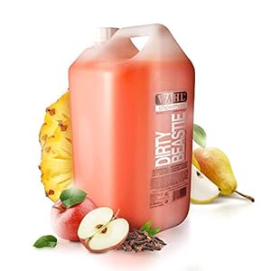 Wahl Dirty Beastie Shampoo, Dog Shampoo, Shampoo for Pets, Natural Pet Friendly Formula, For Dirty Pet Coats…