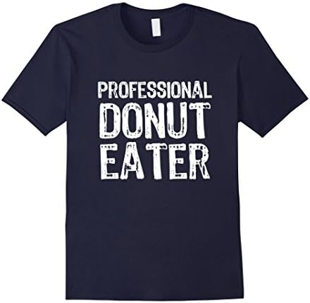 Mens Professional Donut Eater T-Shirt 2XL Navy
