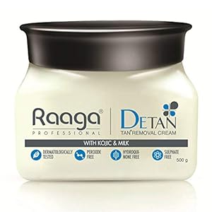 Raaga Professional De Tan With Kojic And Milk, 500g
