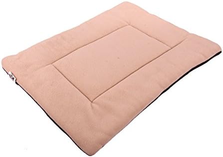 PetsLove Pet Mat Doggie Cat Soft Warm Blanket Cushion Sleeping House Mats Beige S
