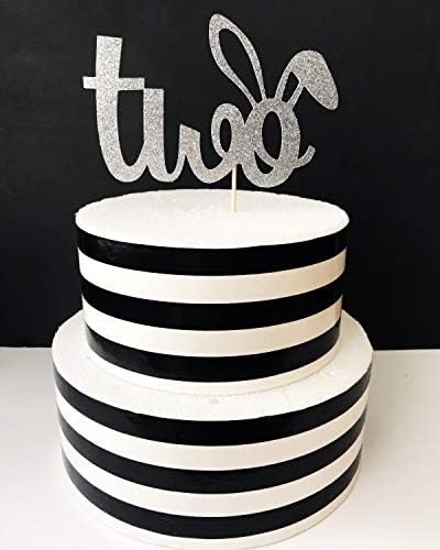 Some Bunny is Two Cake Topper 2nd Birthday Cake topperBunny Cake Topper