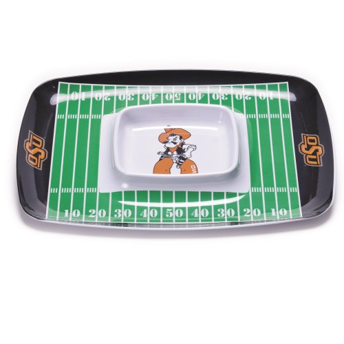 NCAA Oklahoma State Cowboys Chip and Dip Tray