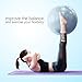 CPOKOH Exercise Ball,Anti Burst and Slip Resistant Yoga Ball,Swiss Ball,Fitness Ball,Ab Exercise Ball,Gym Ball,Workout Ball,Body Balance Ball, with Foot Pump(Silver,75cm)