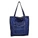 Mfeo Womens Soft Jeans Cloth Bags Casual Handbag Tote Bag Simple Bags