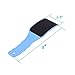 Beautyflier Pack of 2 Handle Curved Double-Faced Pedicure Foot File Remover/Skin Corns Callus Remover/Foot Pedicure Kit (Blue)