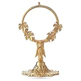 Holyart Chapel Monstrance in Gold-Plated Brass with