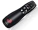 Red Star Tec Wireless Powerpoint and Keynote Presentation Remote Clicker PR-819 (Black, 1 Pack)