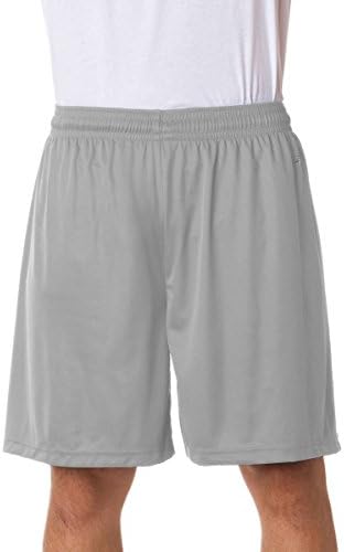 Badger Sportswear Men's B-Dry Performance Short, Silver, XX-Large