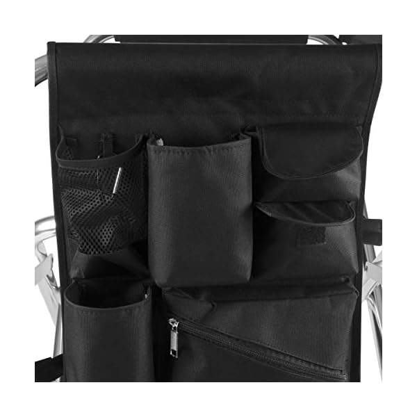 ONIVA a Picnic Time brand Portable Folding Sports Chair, Black