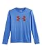 Under Armour Big Girls' UA TechTM Big Logo Long Sleeve Youth Medium Water