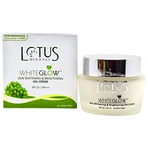 lotus herbals skin whitening & brightening gel crème