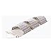 Iuhan 3 Grids Wall Hanging Storage Bag Organizer Toys Container Decor Pocket Pouch (Gray)