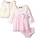Kensie Baby Girls' Casual Dress (More Styles Available), KS43 Vanilla, 12M