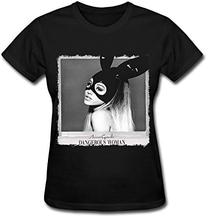 NEVALY Adult Women Ariana Grande Dangerous Woman Tour 2016 Summer T Shirt