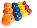 Nextnol 12PCS Plastic Baseball, Sport Practice Plastic Baseball, Plastic Softball Set, Multicolored Plastic Baseball, Plastic Softball, Training & Practice Balls