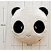 Creative Craft Company Car Interior Decorative Adjustable Pillow Blanket, Panda