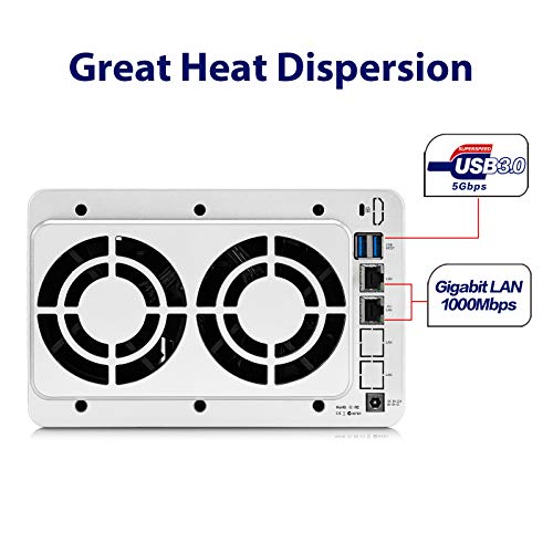 TERRAMASTER F5221 NAS Storage 5Bay Apollo J3355 Dual Core 2.0GHz 2GB