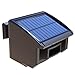 Extra 1/4 Mile Solar Wireless Weatherproof Outdoor Motion Sensor for HTZSAFE Driveway Alarm(The Sensor Eye with The Cover)