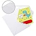 36Pack Valentines Tic Tac Toe Cards Kids Valentines Cards with Envelopes Stickers Classroom Exchange Gift Party Cards Party Game Supplies