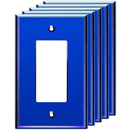 LIDER Oversized 1-Gang Mirrored Wall Plate