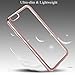 iPhone 6s Case,iPhone 6 Case,by Ailun,Soft TPU Bumper,Clear Back,Ultra-Slim&Lightweight,Shock-Absorption&Skid-proof,Anti-Scratch&Fingerprint&Oil Stain Cover[rose gold]