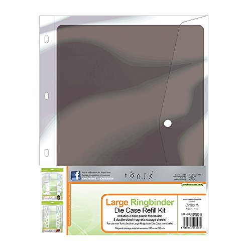 Tonic Studios 348e Large Ringbinder Die Case Refill Set, Grey