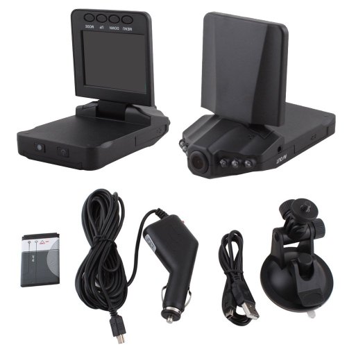 Aketek 2.5-Inch HD Rotatable LED IR DVR Video Camcorder with Camera Holder