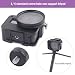 RUIGPRO for GoPro Hero 7 Black Hero (2018) GoPro Hero 6/5 CNC Aluminum Alloy Housing Shell Case Protective Cage with Insurance Frame & 52mm UV Lens (Black)thumb 3