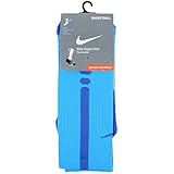 NIKE MENS HYPER ELITE DRI-FIT CREW SOCKS BLUE HERO GAME ROYAL SX4801-444 SZ L
