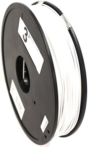 3rDment White 3D Printer Filaments - 1.75 mm PLA - Net Weight = 0.5 kg (1.1 lb), Compatible with All FDM 3D Printers - Replicator 2, Ultimaker 1, RepRap, Replicator 2x, Prusa i3, Mendel Prusa, Ultimaker 2, Replicator, Print/bot, Leapfrog Creatr, Zcorp, Solidoodle, UP! Plus, Form 1, Cube X, Up! Mini, Creator, Mende!Max, uPrint, PowerWasp, Dimension, Lulzbot, Felix 2.0