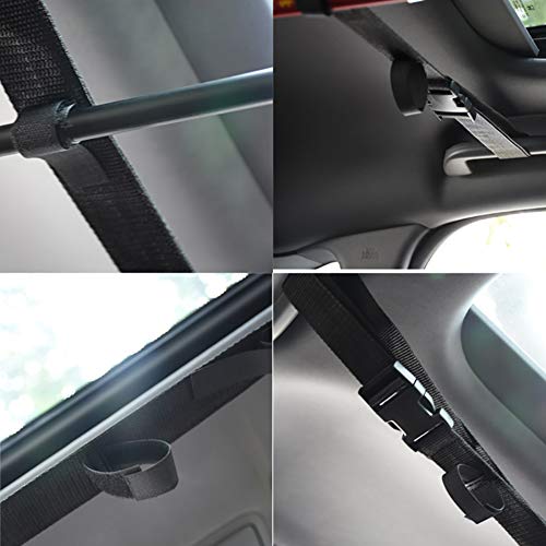 Sizet Fishing VRC Vehicle Rod Carrier for Car, Horizontal Ceiling Rack for Fishing Rod Storage