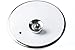 ETHDA Tempered Glass Lid, Fits Cookware of 12.5 or 13 Inch, Universal Replacement For Frying Pans,Pots,Cast Iron Skillets,Woks,Round,Transparent,with Steam Vent Hole,Stainless Steel Handle Knob (32cm)