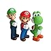 HXDZFX 9 PCS Mario and Luigi Toys Figurines - Super Mario Action Figures Toys - Yoshi & Mario Bros - Mario Toy for Boys - Premium Mario Cake Toppers Decoration