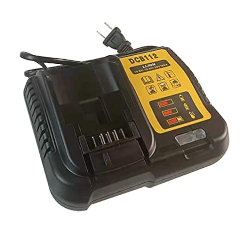 ANOPIW Replacement of Dewalt 20v battery charger DCB112 Compatible